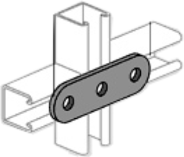 3 Hole Flat Brackets